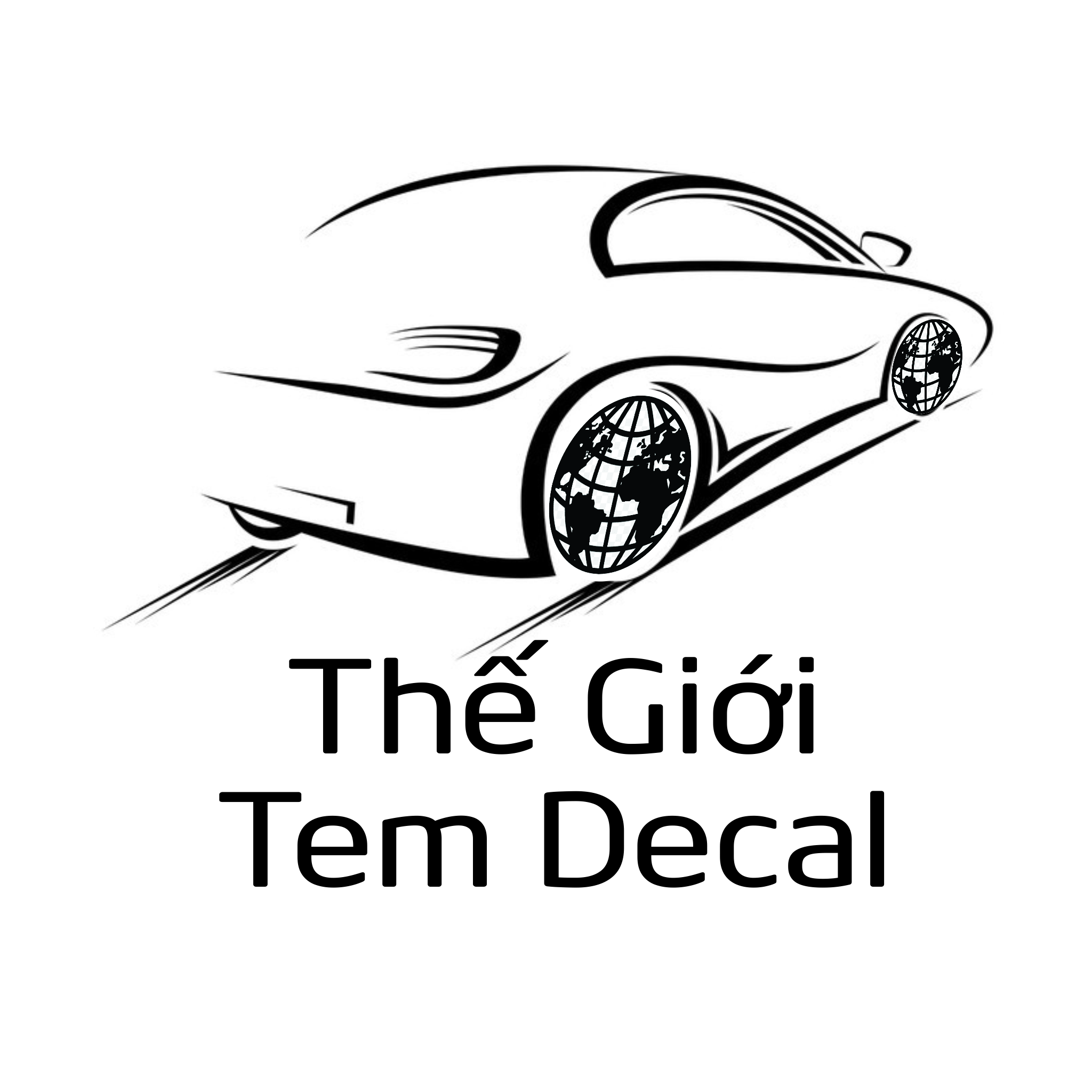 Thế Giới Tem Decal