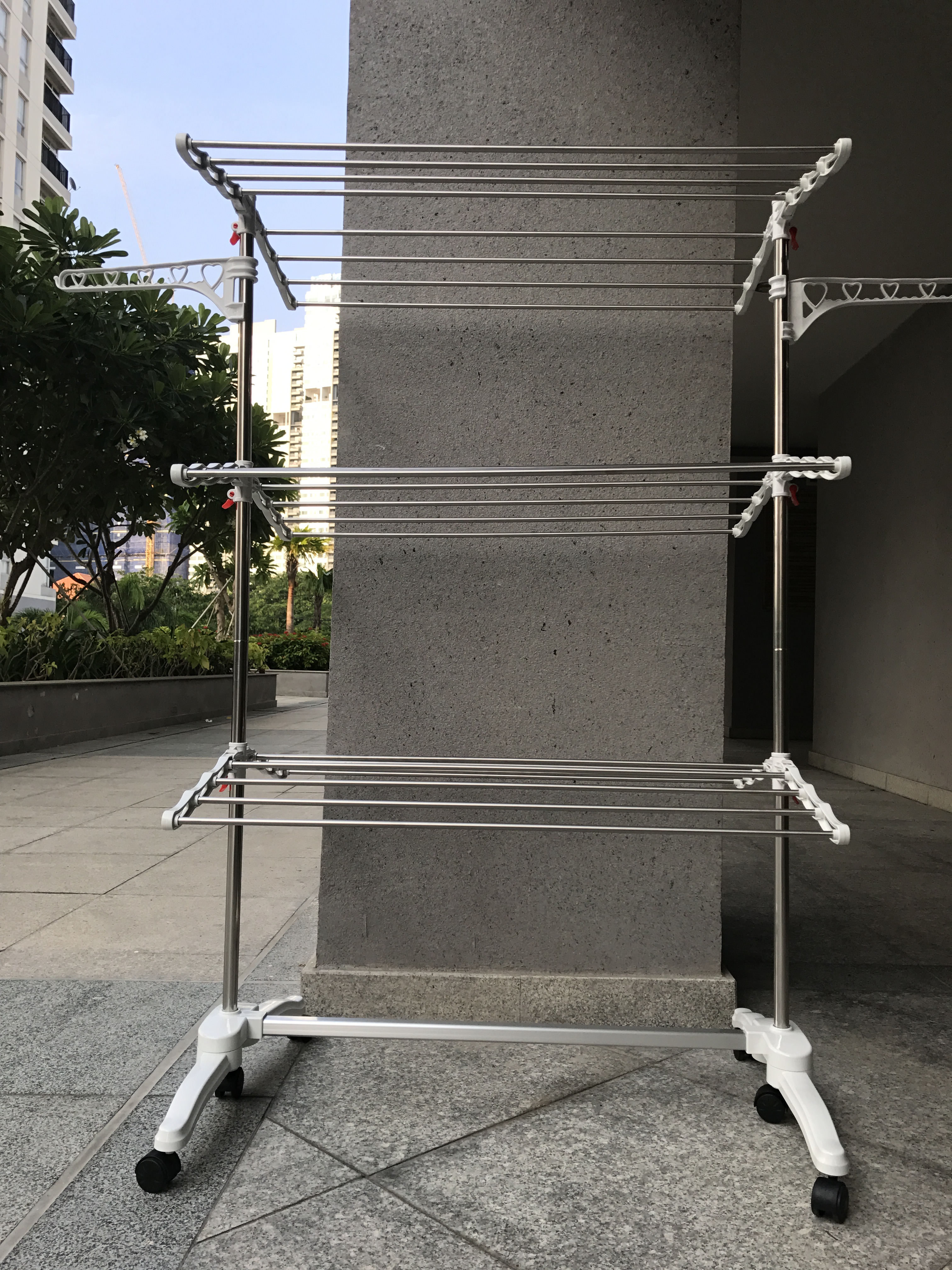 Giàn phơi đồ, giàn phơi quần áo 6 cánh Hàn Quốc