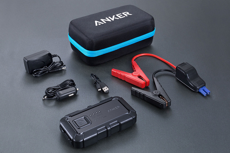 Pin Sạc Dự Phòng Anker Powercore Slim Kèm Cáp Sạc Micro USB 1m - B1250H12 - Đen - Hàng Chính Hãng