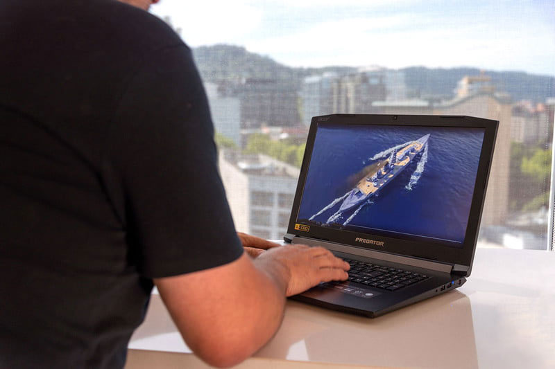 Laptop Acer Predator G3-572-79S6 NH.Q2BSV.002 Core i7-7700HQ/Free Dos (15.6 inch) - Black - Hàng Chính Hãng