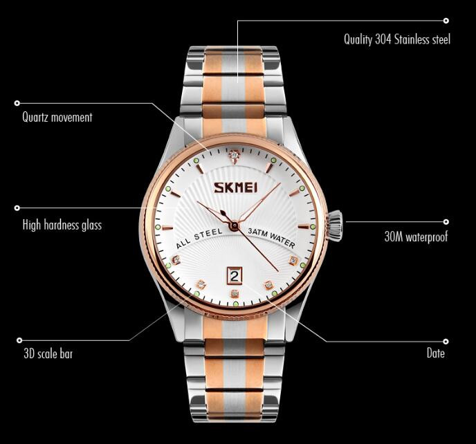 Đồng hồ Nam thời trang SKMEI 9123 - DHA456