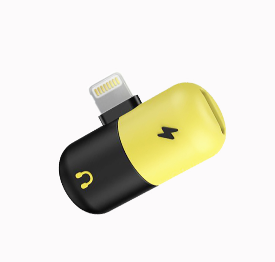 Jack chuyển Lightning UTE vừa Sạc vừa Nghe Nhạc và Đàm Thoại cho Apple iPhone 7,7Plus, 8, 8Plus, X Cao Cấp