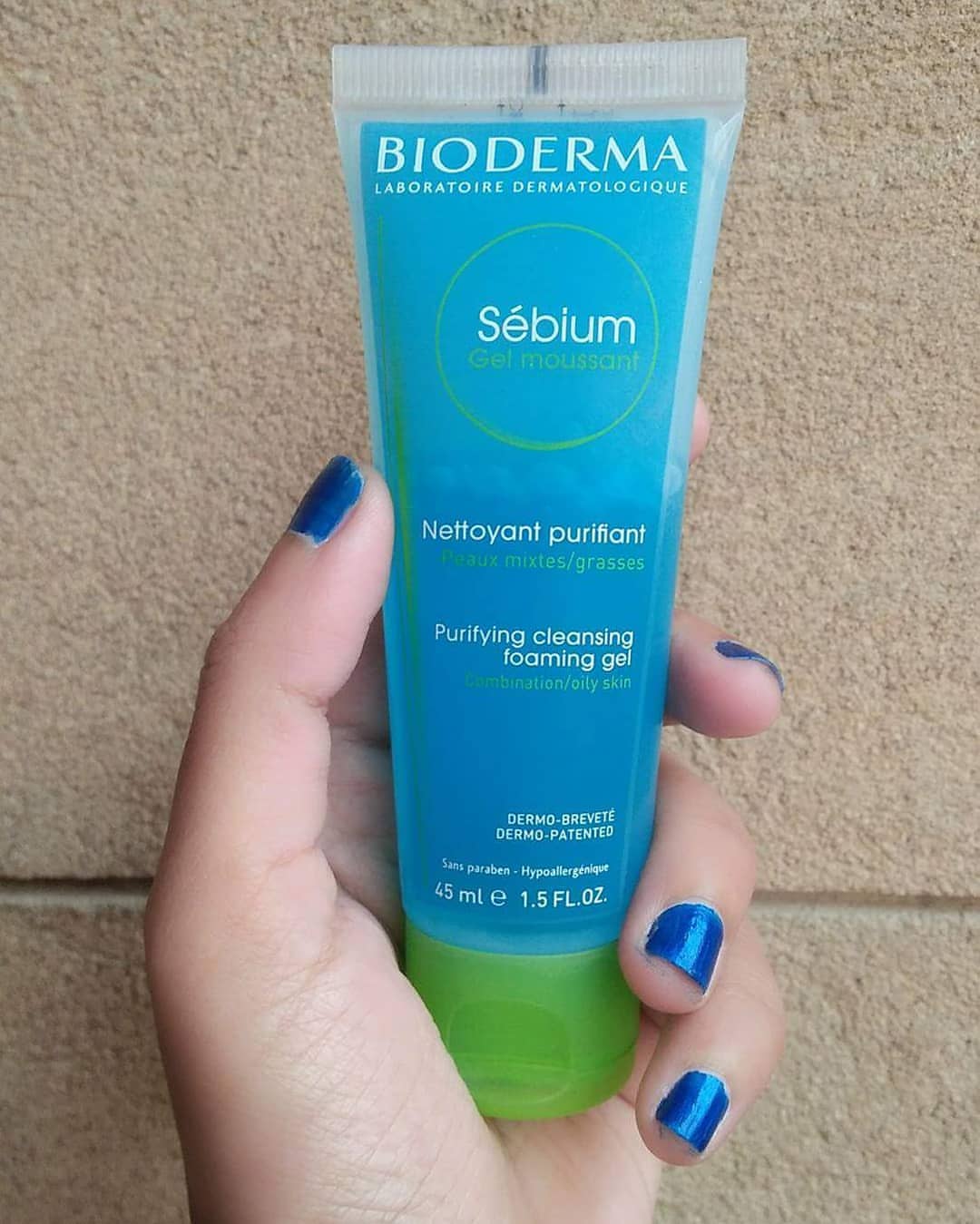 Gel rửa mặt dịu nhẹ cho da dầu, mụn BIODERMA Sébium Gel Moussant 45ml