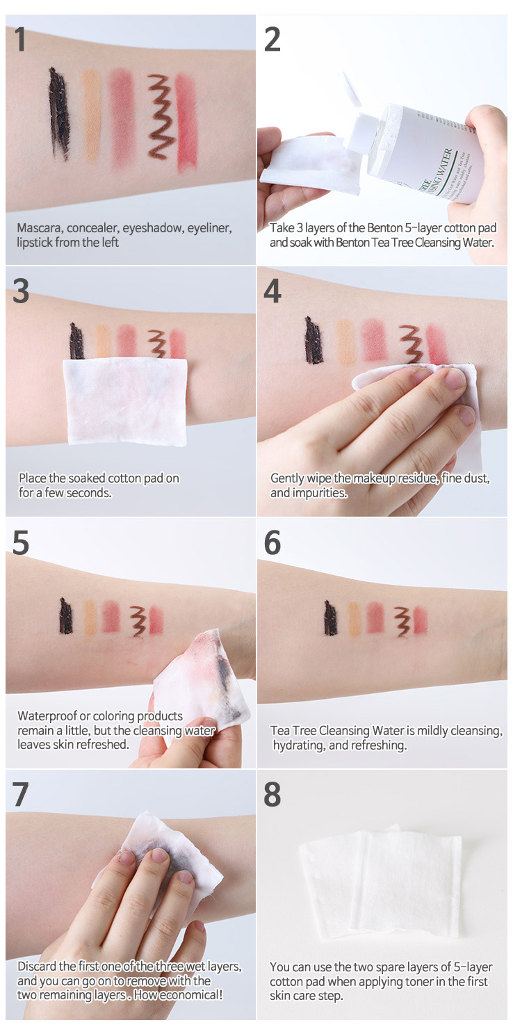 Nước tẩy trang chiết xuất tràm trà Benton Tea Tree Cleansing Water 200ml