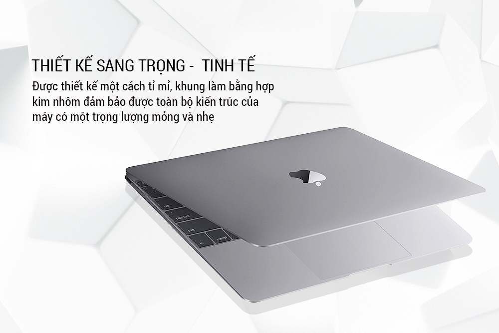 The New Macbook 2017 MNYF2 (12 inch) - Gray - Hàng Chính Hãng