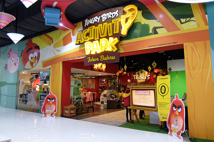 Vé Công Viên Angry Birds, Malaysia