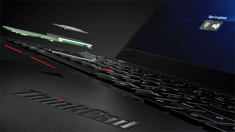Laptop Lenovo ThinkPad X1 Carbon 6 20KHS01800 Core i5-8250U/Win10 (14 inch) - Hàng Chính Hãng (Black)
