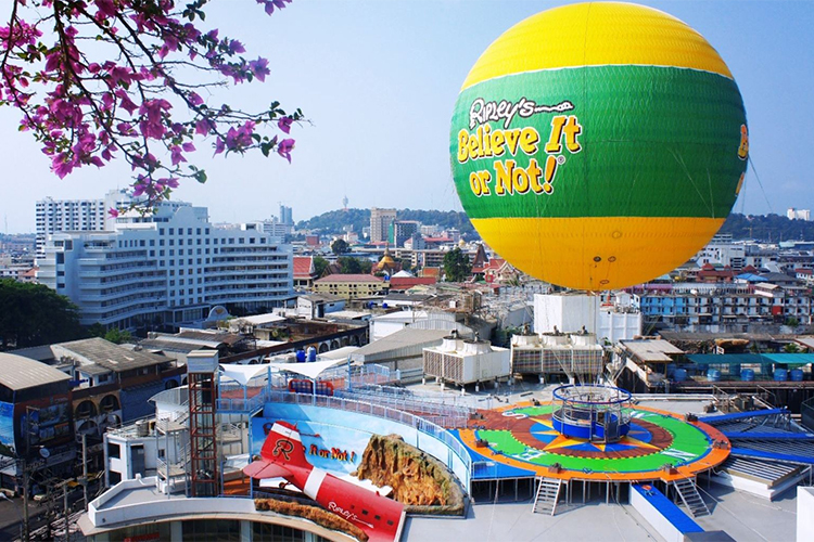 Vé Ripley'S World Of Entertainment Pattaya, Thái Lan (Loại Vé 3 Khu Triễn Lãm)