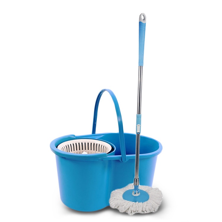 Bộ Lau Nhà Xoay Tay 360 Độ Fujishi Mop Smart FJ-360RN - Xanh Ngọc