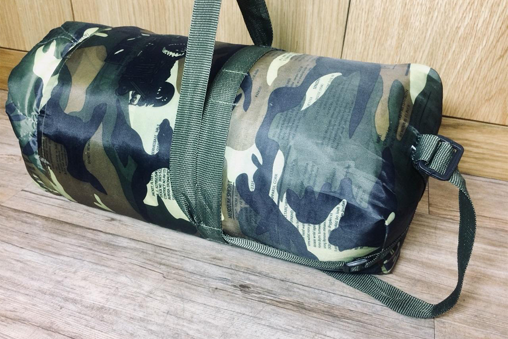 Mền Túi Du Lịch Phong Cách Lính Họa Tiết Rằn Ri MTRR