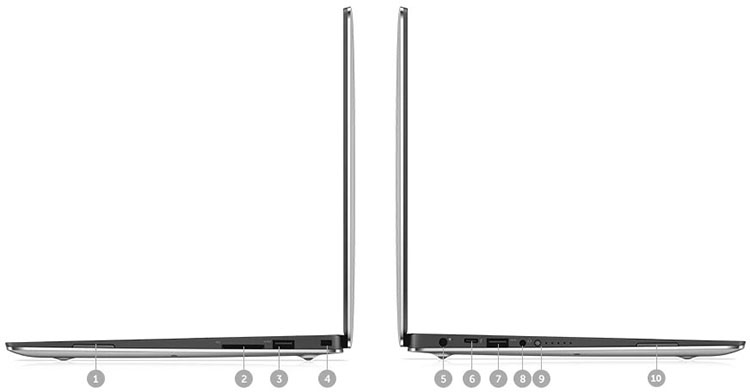 Laptop Dell XPS13 9360 70148070 Core i5-8250U/Win10 + Office 365 (13.3 inch)