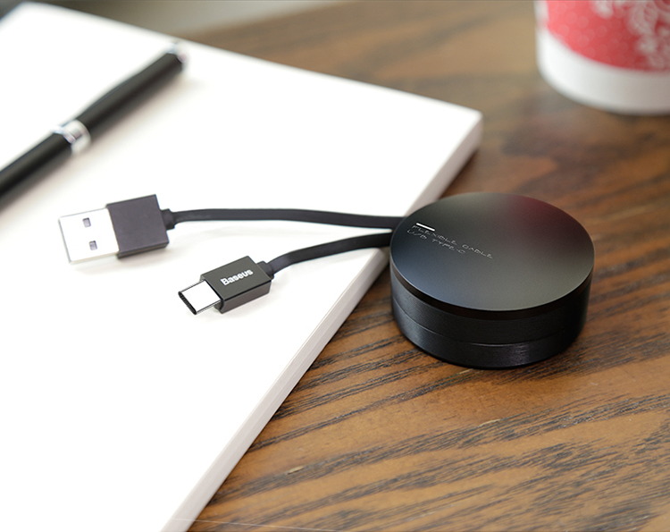 Cáp sạc và truyền dữ liệu Baseus USB Type-C Dành Cho Android Huawei P10/ Mate 9/ Glory V8/ Samsung S8 - 0.9m Gold