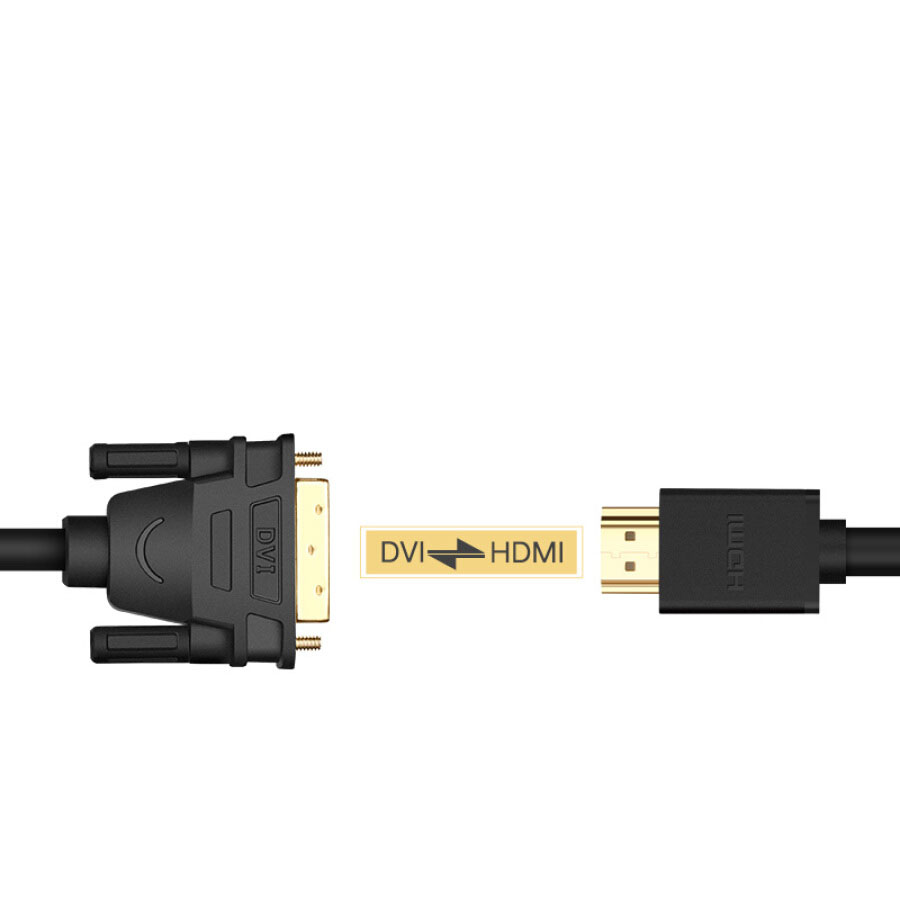 Cáp Adapter 5 Mét Chuyển Đổi 2 Cổng HDMI Và DVI Cho Laptop TV