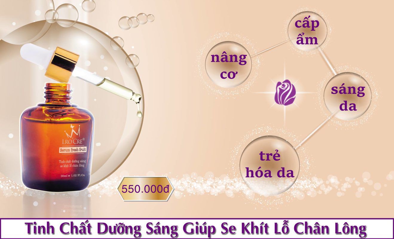 Serum Chống Lão Hóa LRO'CRE Trái Cây Tươi Lên Men