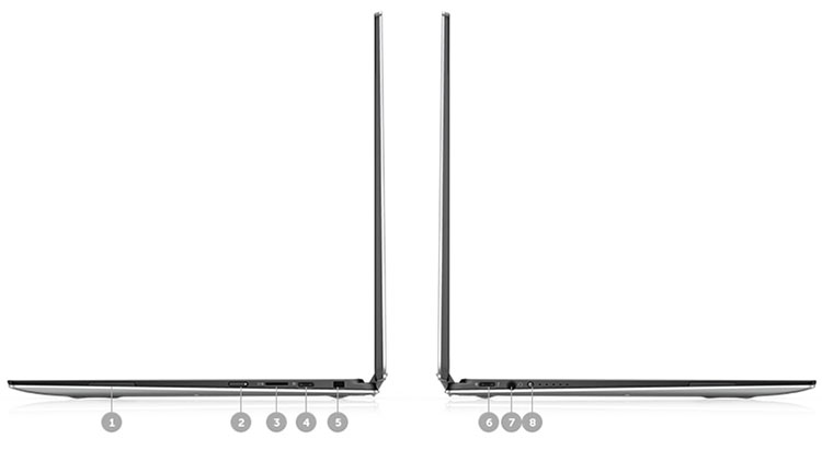 Laptop Dell XPS 13 9365 70130588 Core i5-7Y54/Win10 (13.3 inch)