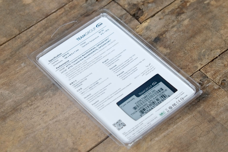 Ổ Cứng SSD TEAM L7 EVO 240GB Sata III - Hàng Chính Hãng