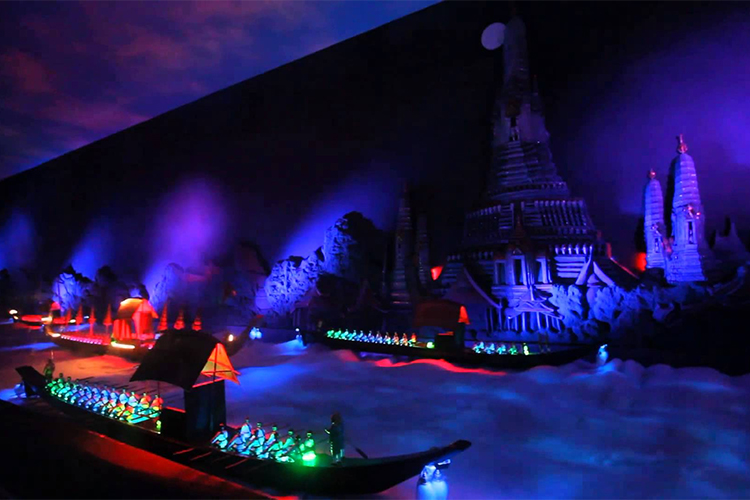 Vé Miniature Thai Royal Barge Pattaya
