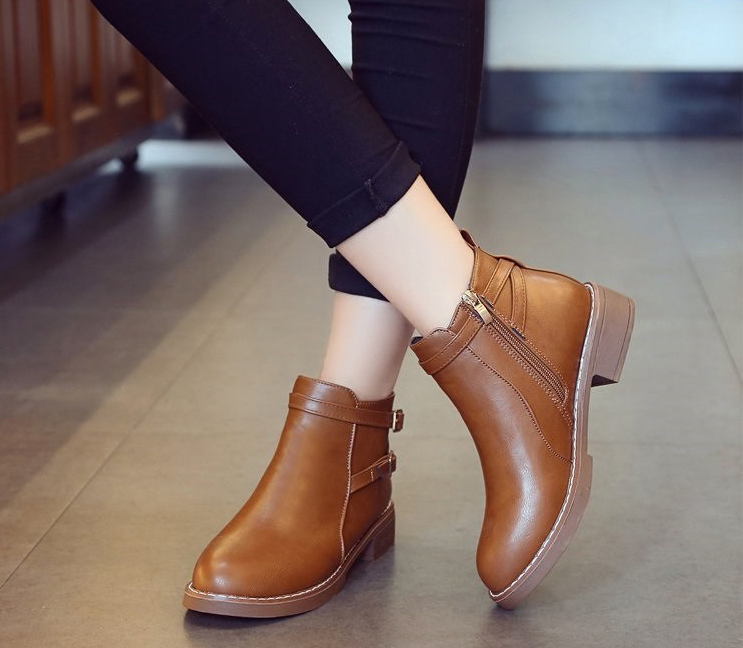 Giày Boot nữ thời trang B090N