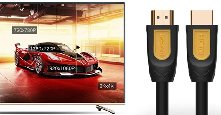 Cáp HDMI 1.4 Ugreen 10115 1m - Hàng Chính Hãng