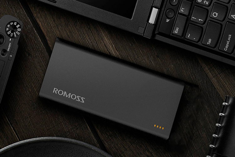 Pin Sạc Dự Phòng Romoss Solit 20 20000mAh (Đen) - Hàng Chính Hãng