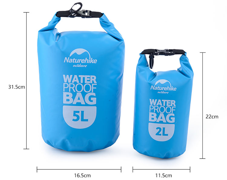 Túi Chống Nước Không Quai Naturehike (5L) - Giao Màu Ngẫu Nhiên