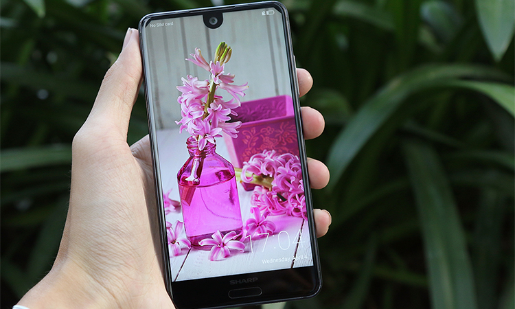 Điện Thoại Sharp AQUOS S2 - Hàng Chính Hãng - Xanh