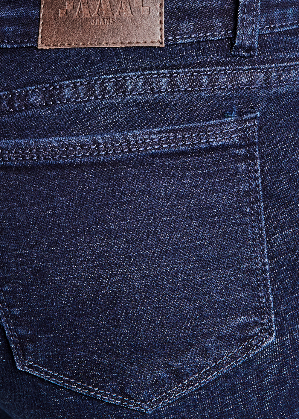 Quần Jean Nữ Skinny Dáng Ôm Màu Xanh Đen Cao Cấp Lưng Cao - AAA JEANS