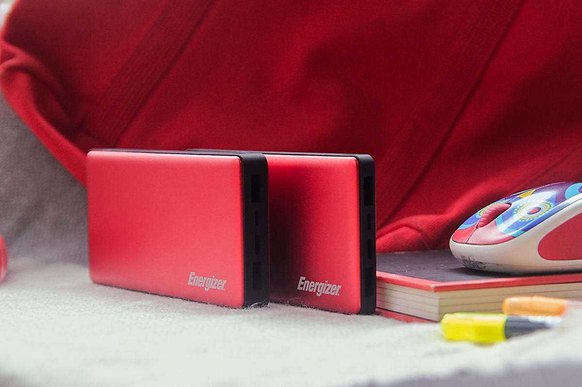 Pin Sạc Dự Phòng Energizer 10.000 mAh UE10015RD Limited Edition (Đỏ) - Hàng Chính Hãng