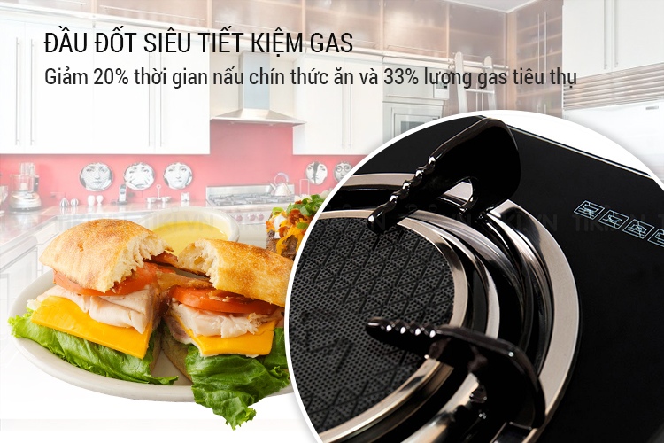 Bếp Gas Dương Hồng Ngoại Taka HG6