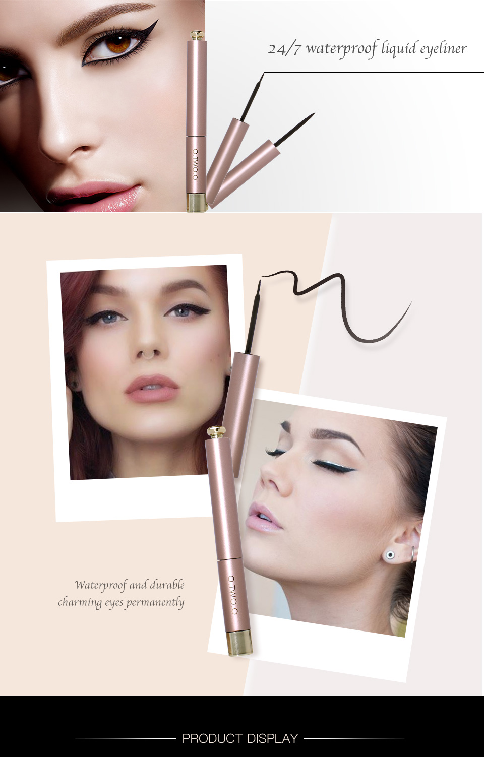 Bút Kẻ Mắt O.TWO.O Ultra Water Proof Liquid Eyeliner