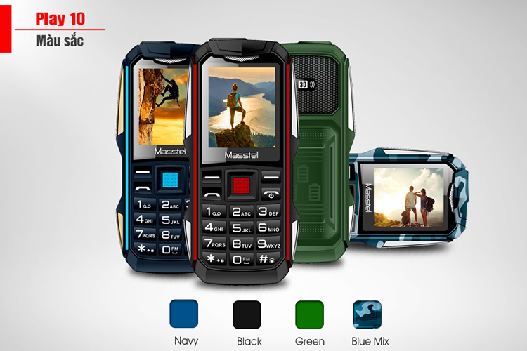 Điện Thoại Masstel Play 10