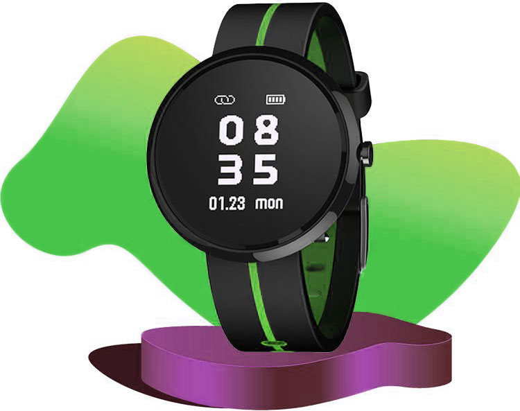 Vòng Đeo Tay Thông Minh Wonlex V06S  - Hàng Nhập Khẩu - Xanh