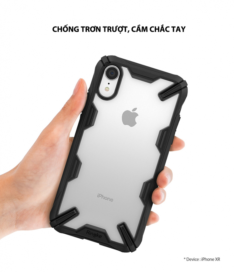 Ốp lưng iPhone Xr Ringke FUSION X