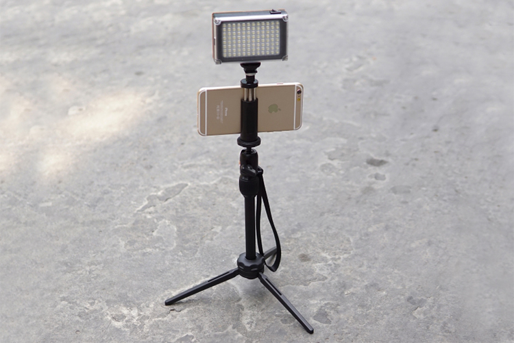 Khung Giữ Điện Thoại Lên Chân Máy Ảnh Xiletu - XJ-10