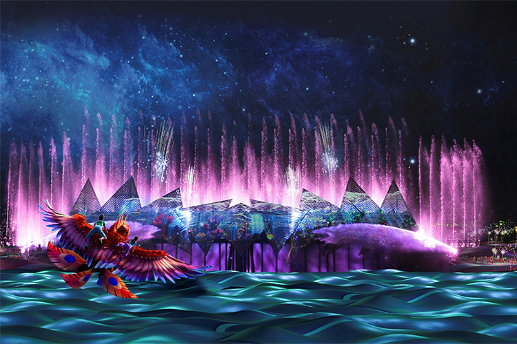 Vé Nhạc Nước Singapore Wings Of Time - Suất 19H40