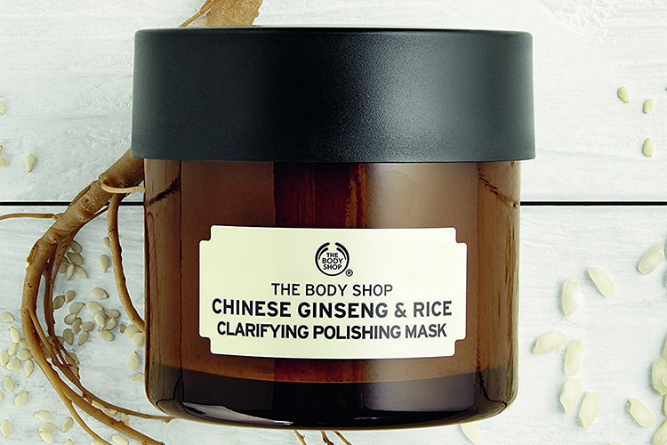 Mặt Nạ The Body Shop Chinese Ginseng & Rice Clarifying Polishing (75ml)