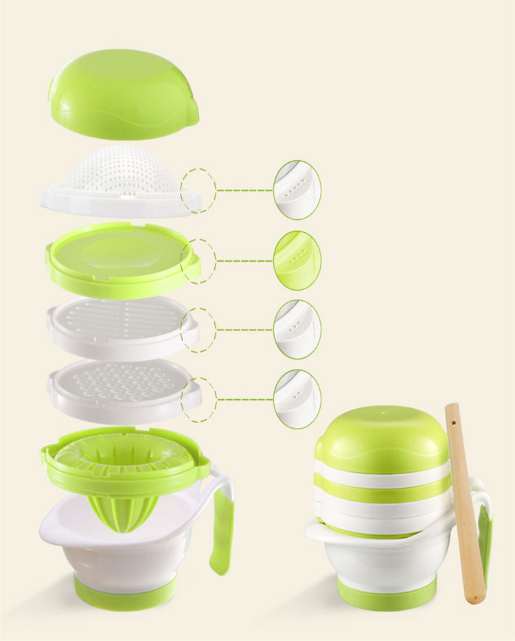 Bộ Máy Ép Thức Ăn Và Tô Cho Trẻ Mattel Matyz MZ-0538