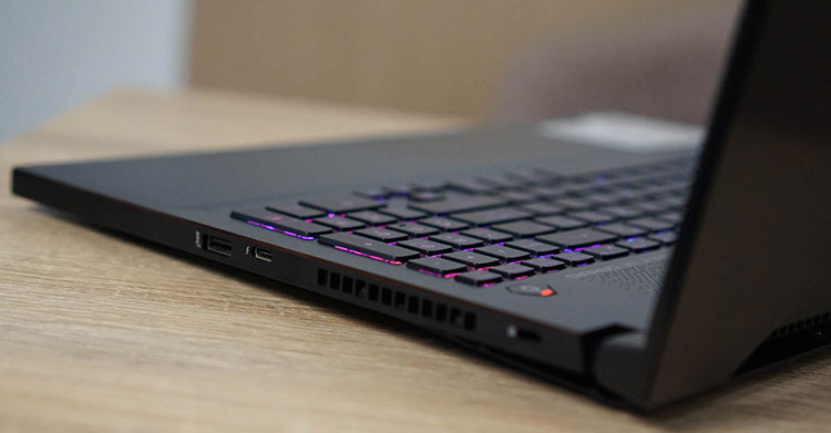 Laptop Asus ROG Zephyrus M GM501GM-EI005T Core i7-8750H/Win10 (15.6 inch) - Hàng Chính Hãng (Black)