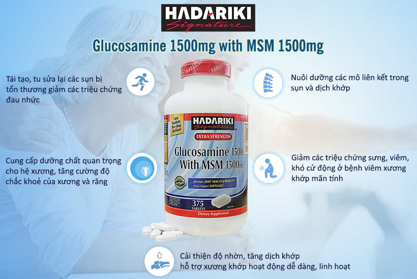 Thuốc bổ khớp Hadariki Glucosamine