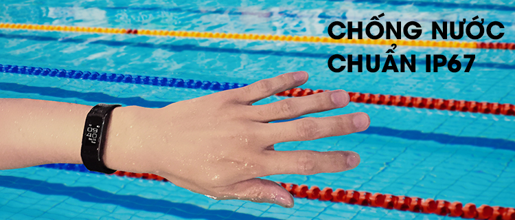 Vòng Đeo Tay Thông Minh Iwown I6 Pro  - Hàng Chính Hãng - Đen