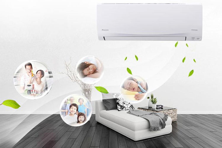 Điều Hòa Inverter Daikin FTKQ50SVMV/RKQ50SVMV (18.000Btu)