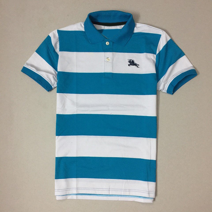Áo Thun Polo Kỵ Sĩ Sọc Ngang ZR0764.(3)(12) Xanh Ngọc