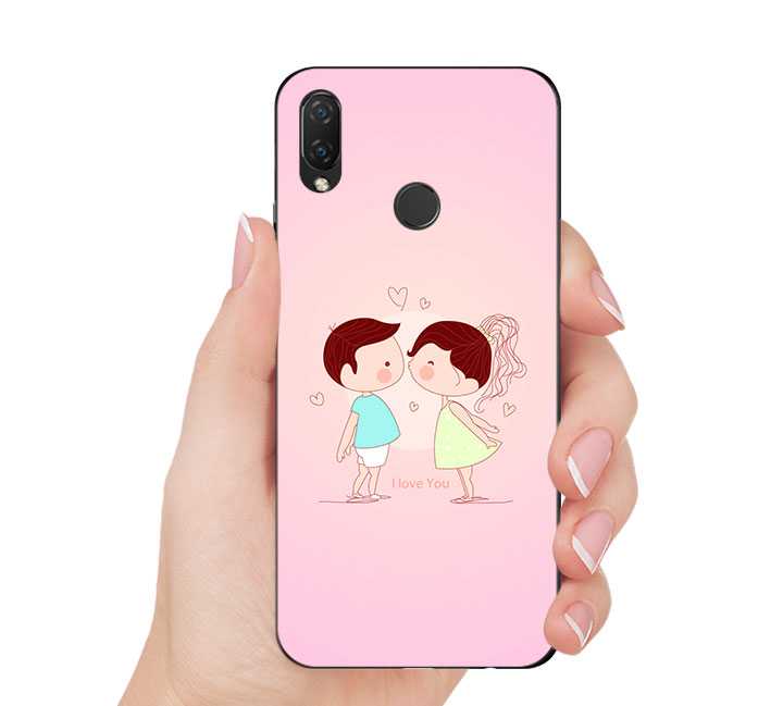 Ốp Lưng Dẻo Cho Điện thoại Huawei Nova 3i - Kiss Love 01