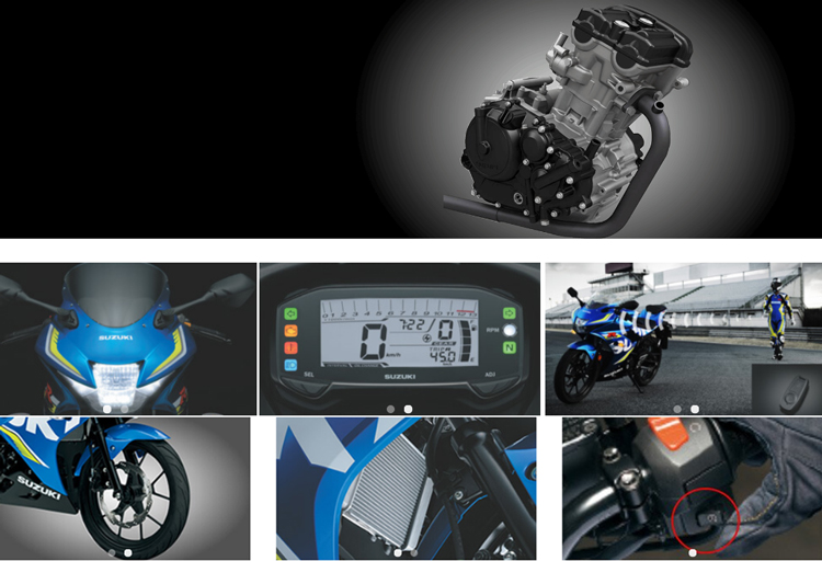 Xe Máy Suzuki - GSX R150 - Đen