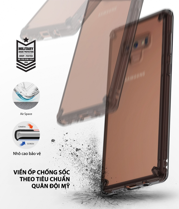 Ốp lưng Samsung Galaxy Note 9 Ringke Fusion Ốp lưng Samsung Galaxy Note 9 Ringke Fusion