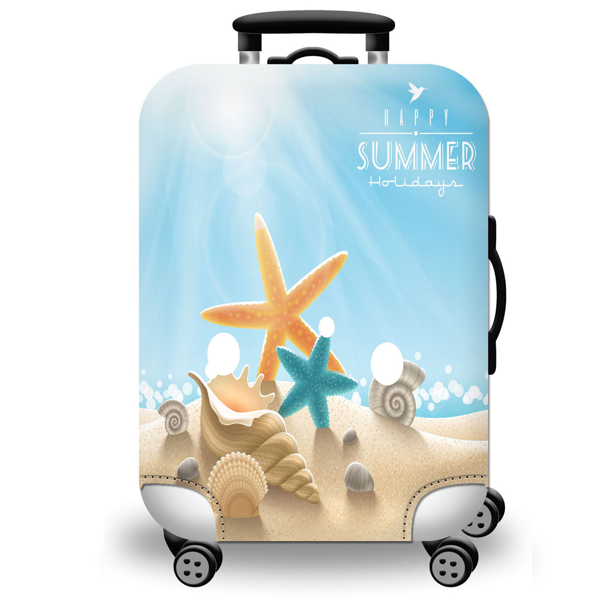 Túi bọc bảo vệ vali -Áo vỏ bọc vali - Summer
