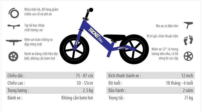Xe Thăng Bằng Tacke Pro