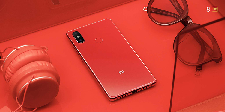 Điện Thoại Xiaomi Mi 8SE (64GB / 4GB) + Ốp Lưng + Miếng Dán Cường Lực + Tai nghe Bluetooth Siêu Nhỏ - Hàng Nhập Khẩu