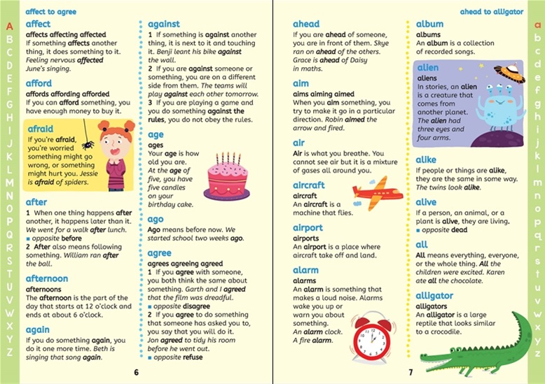 Usborne first illustrated English dictionary