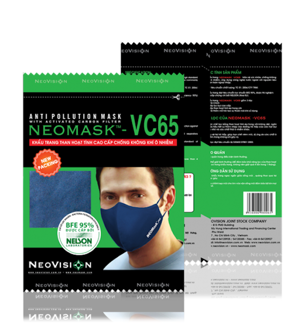 Khẩu trang chống bụi Neomask VC65